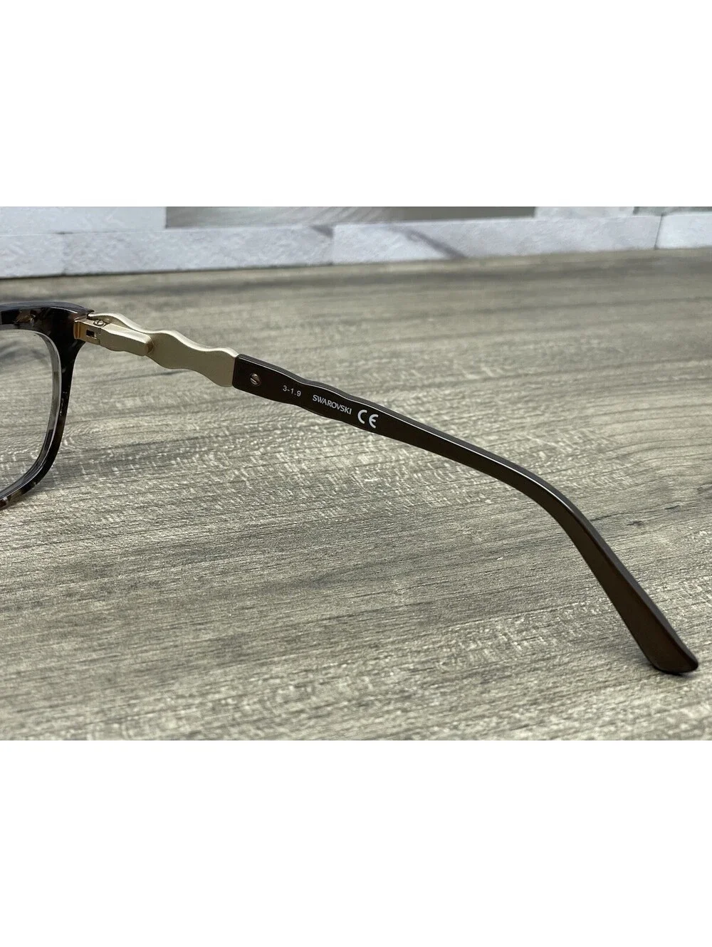 Swarovski SW5133 Fancy 059 w/ Crystals 54-15-140 Women’s Brown Eyeglasses Frames